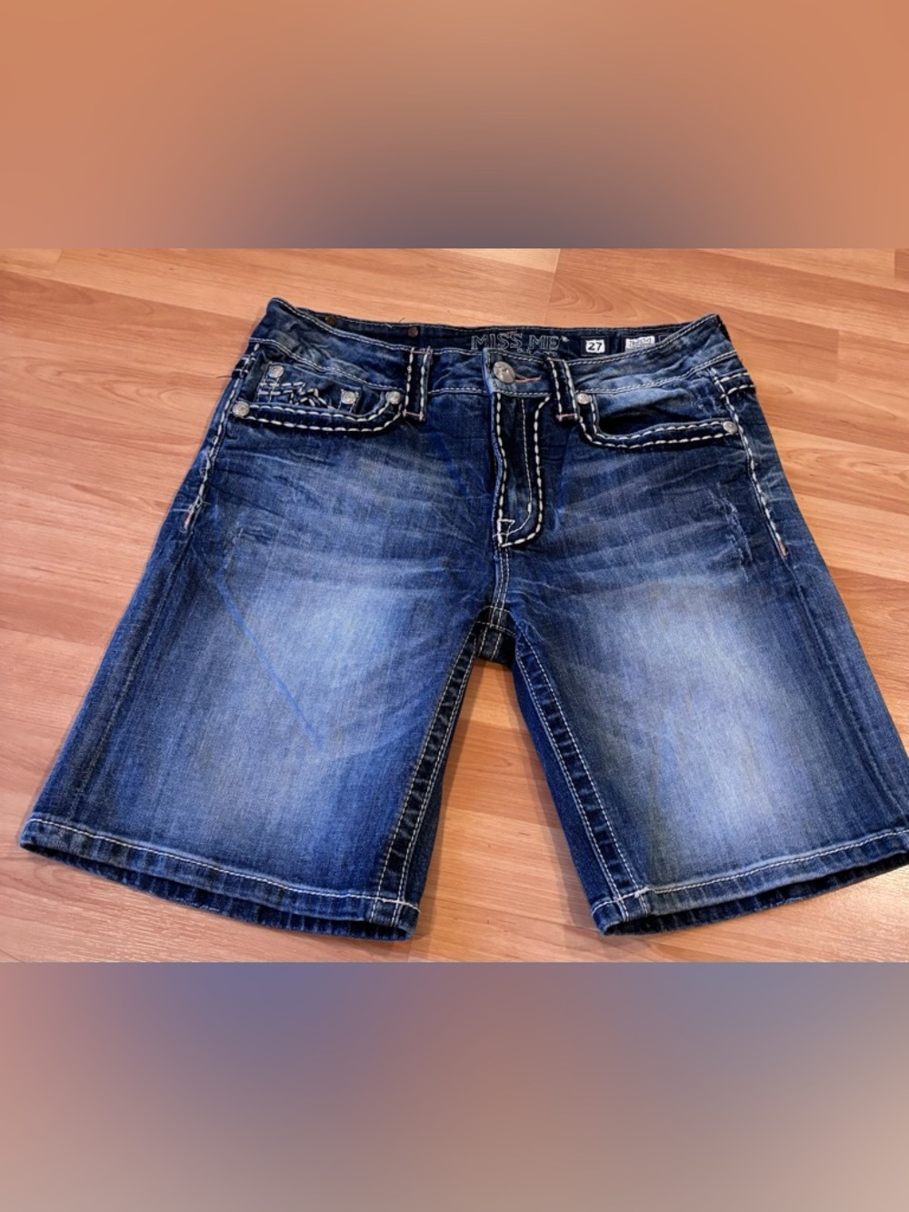 Miss Me Boyfriend Denim/Jean Shorts